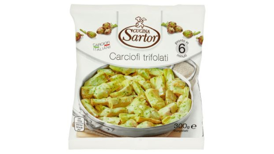 Cucina Sartor Carciofi trifolati Surgelati 300 g