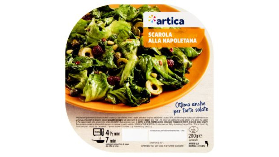 artica Scarola alla Napoletana Surgelato 200 g