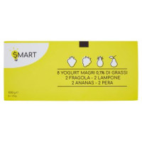 Smart 8 Yogurt magri 0,1% di grassi 8 x 125 g
