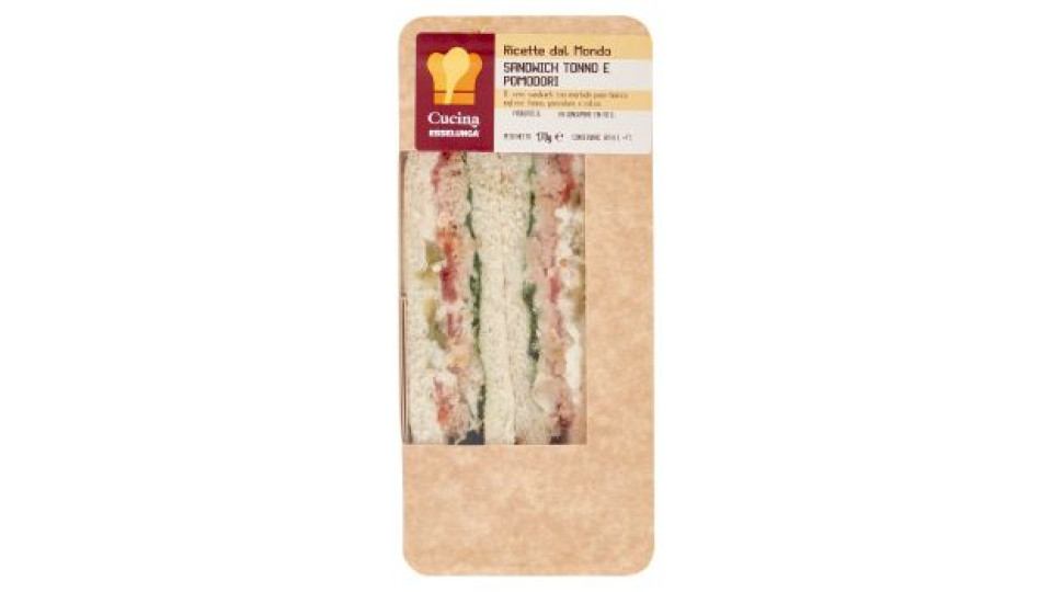Cucina Esselunga Sandwich tonno e pomodori 170 g