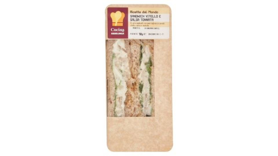 Cucina Esselunga Sandwich vitello e salsa tonnata 160 g