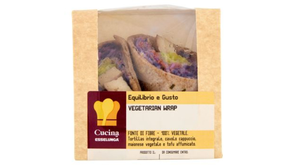 Cucina Esselunga Vegetarian wrap 190 g