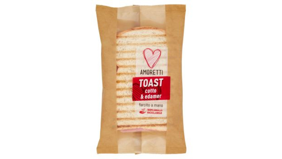 Amoretti Toast cotto & edamer 180 g