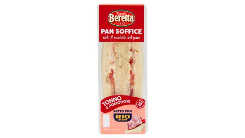 Fratelli Beretta Pan Soffice Tonno e Pomodori 130 g