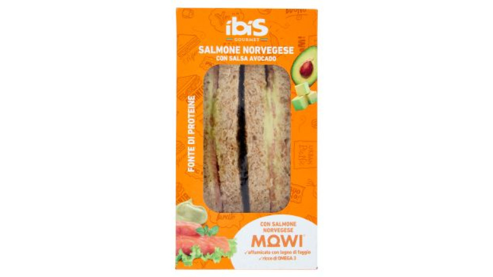 ibis Gourmet Salmone Norvegese con Salsa Avocado 140 g