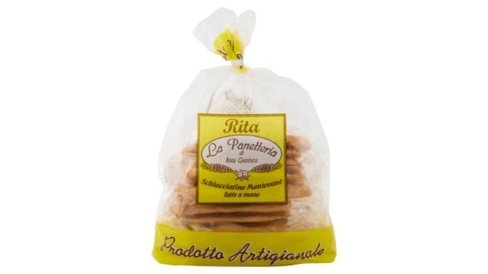 La Panetteria di Rota Gianluca Schiacciatine Mantovane fatte a mano 380 g