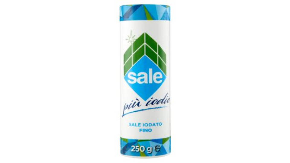 Italkali sale più iodio Sale Iodato Fino 250 g