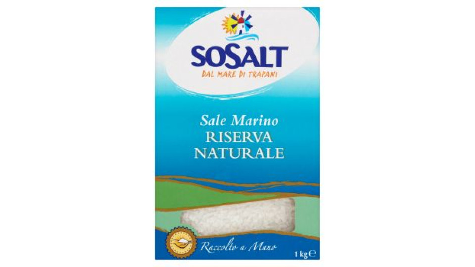 Sosalt Sale marino riserva naturale 1 kg
