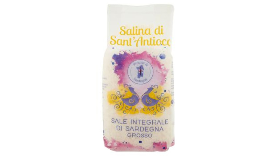 Sale Integrale di Sardegna Grosso Salina di Sant'Antioco 1000 g