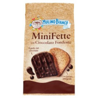 Mulino Bianco, Mini Fette con cioccolato fondente
