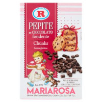 Mariarosa Pepite di Cioccolato fondente Chunks Senza glutine 125 g