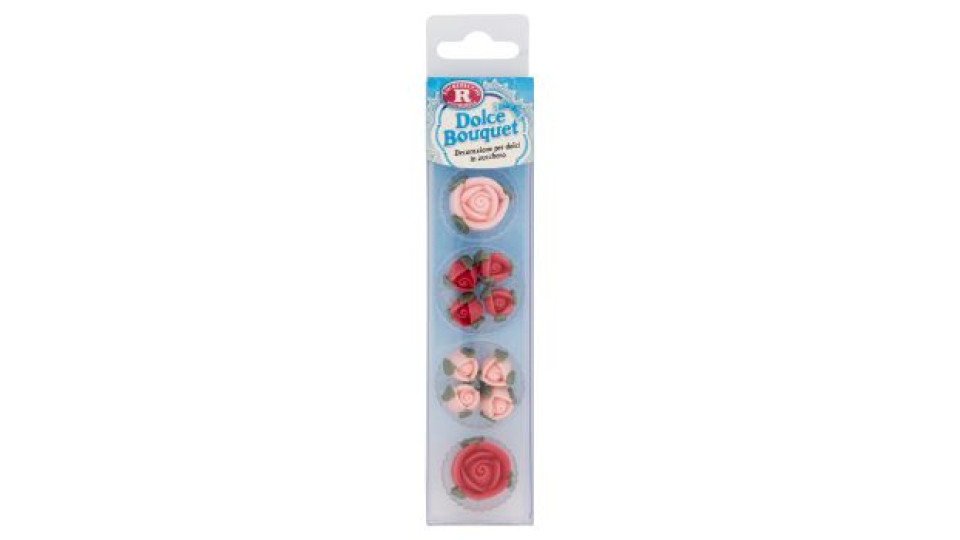 F.lli Rebecchi Valtrebbia Dolce Bouquet Decorazione per dolci in zucchero 15 g