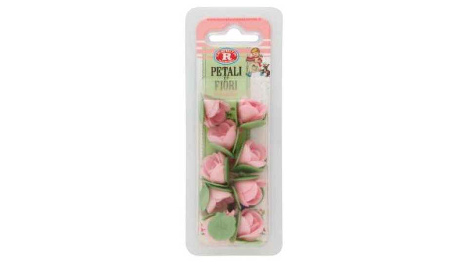 F.lli Rebecchi Valtrebbia Mariarosa petali di fiori colori assortiti 9 pezzi