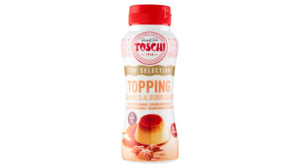 Toschi Top Selection Topping Caramello al Burro Salato 200 g