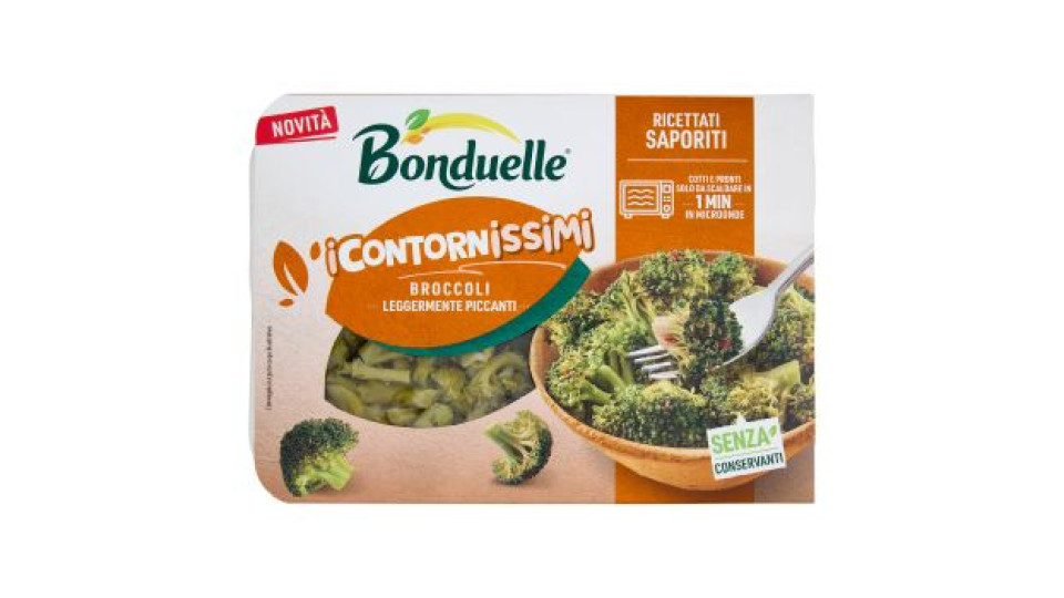 Bonduelle i Contornissimi Ricettati Saporiti Broccoli Leggermente Piccanti 200 g