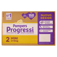 Pampers Progressi Mini 168 pz
