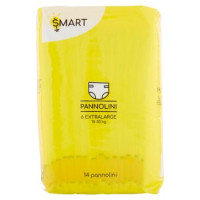 Smart Pannolini 6 extralarge 15-30 kg 14 pz