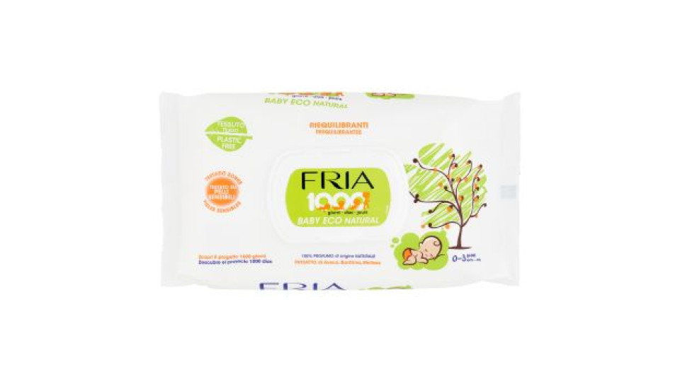 Fria Baby Eco Natural 1000 giorni 72 pz