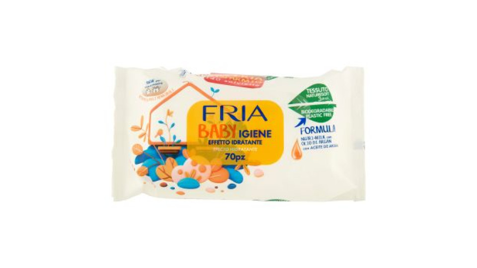 Fria Baby Igiene Effetto Idratante 2 x 70 pz