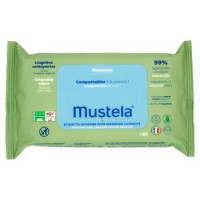Mustela Cleansing wipes 60 pz