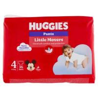 Huggies Little Movers Pants 4 9-14 Kg 36 pz