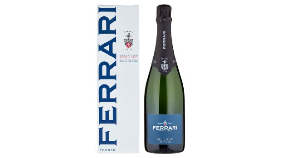 Ferrari Vellutum Demi-Sec Metodo Classico Trento DOC 0,75 l
