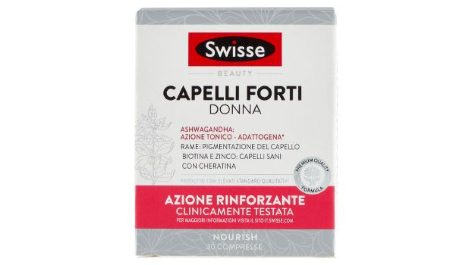 Swisse Beauty Capelli Forti Donna compresse 30 x 1450 mg