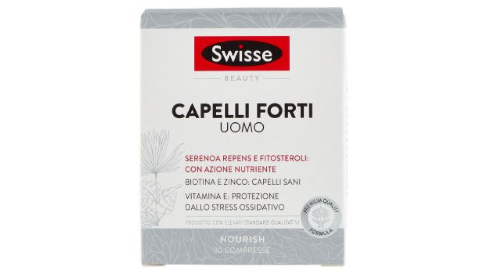 Swisse Beauty Capelli Forti Uomo compresse 30 x 1250 mg