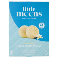 little moons Mochi Ice Cream creamy classic Madagascan Vanilla 6 x 32 g