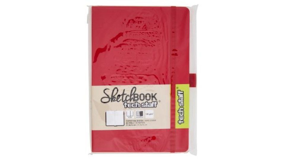 Tech Staff Sketch Book Copertina Rigida 80 Fogli 21,5x14 cm