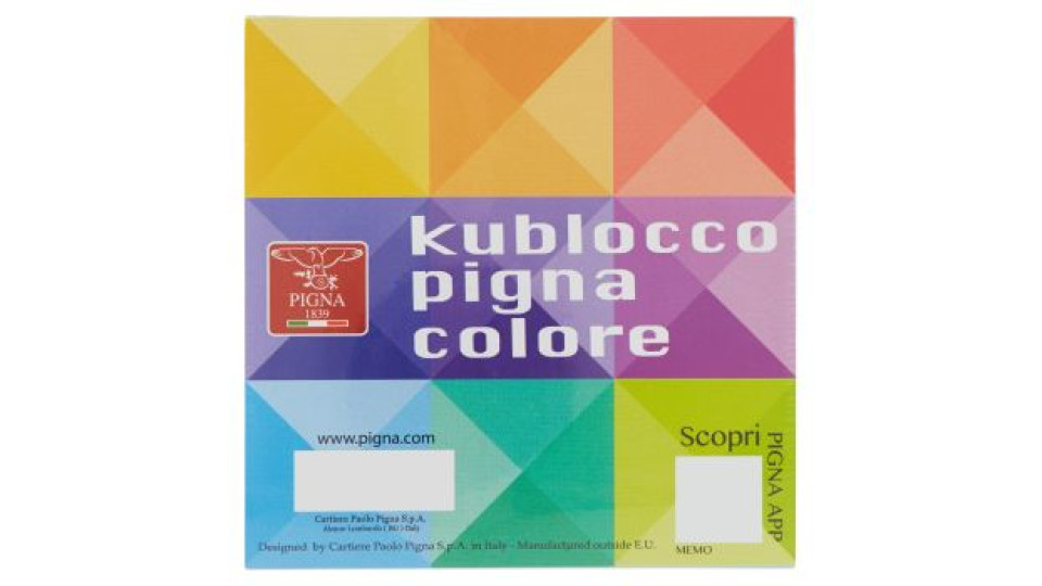 Pigna kublocco pigna colore
