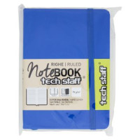 Tech staff Note Book Righe Copertina Rigida 160 Fogli 15x11 cm