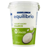 Esselunga Equilibrio Yogurt magro bianco 0% grassi 500 g