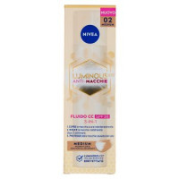 Nivea, Luminous630 Anti-Macchie Fluido CC SPF30 02 Medium 40 ml