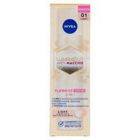 Nivea, Luminous630 Anti-Macchie Fluido CC SPF30 01 Light 40 ml