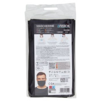 G-Medical Mascherine Chirurgiche Monouso Tipo IIR Nero 10 pz