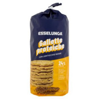 Esselunga Gallette proteiche con lenticchie rosse 120 g