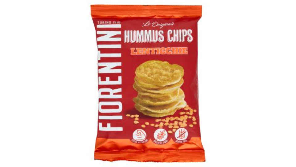 Fiorentini le Originali Hummus Chips Lenticchie 45 g