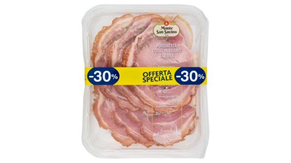 Salumeria di Monte San Savino Porchetta Cotta in Forno a Legna 2 x 100 g