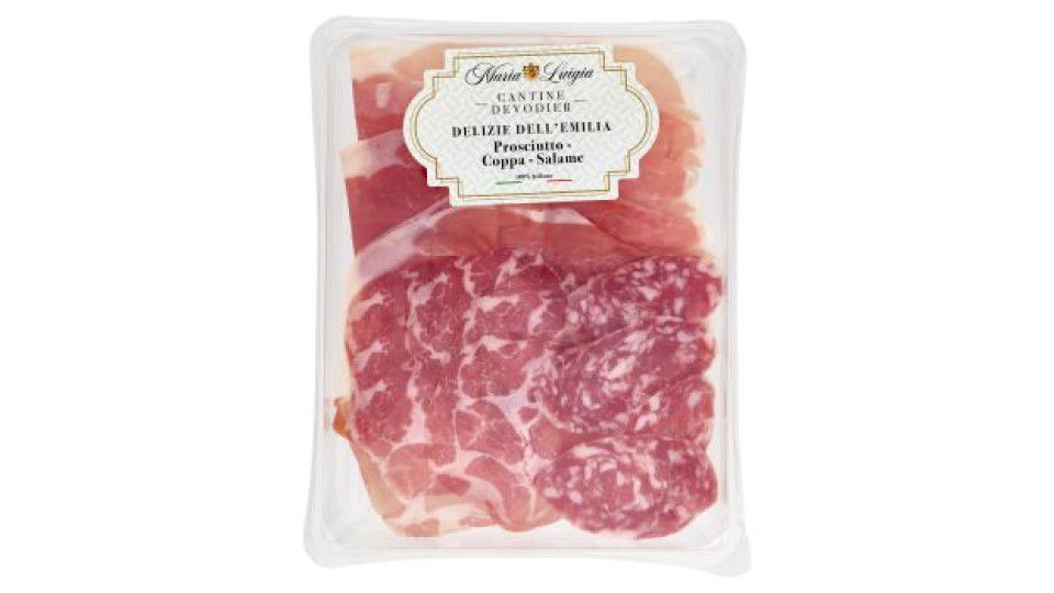Cantine Devodier Maria Luigia Delizie dell'Emilia Prosciutto - Coppa - Salame 100 g