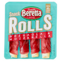 Fratelli Beretta Snack Rolls Bresaola & Mozzarella 60 g