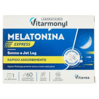 Laboratoires Vitarmonyl Melatonina Express 60 Compresse Orosolubili 4,8 g