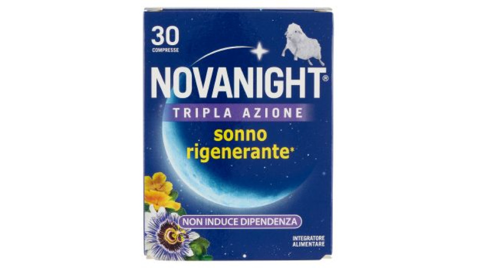 Novanight Tripla Azione sonno rigenerante* Compresse 30 x 0,975 g