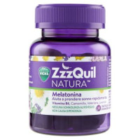 ZzzQuil Natura Integratore per il Sonno a base di Melatonina - 30 Pastiglie Gommose