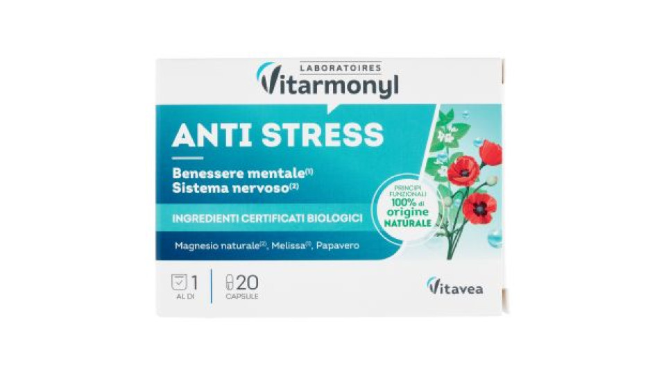 Laboratoires Vitarmonyl Anti Stress 20 capsule 12,8 g