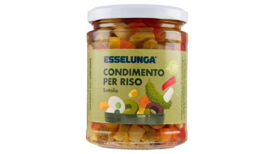 Esselunga Condimento per riso sottolio 280 g