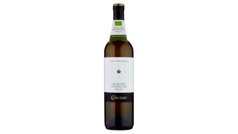 Concilio Müller Thurgau Trentino D.O.C. Vino Biologico 0,75 l