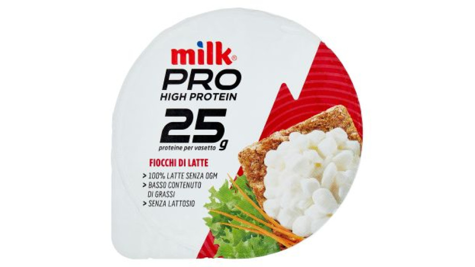 Milk Pro High Protein 25g Fiocchi di Latte 210 g