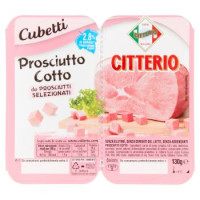 Citterio Cubetti Prosciutto Cotto da Prosciutti Selezionati 130 g