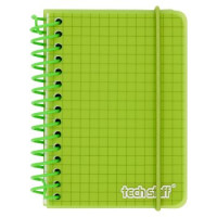 Quaderno spiralato A7 colori assortiti